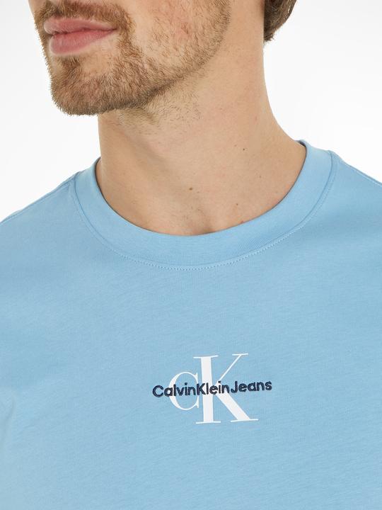 Image du produit Calvin Klein T-shirt monologue pour homme, coupe régulière (XL)