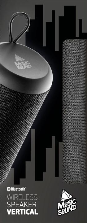 Immagine prodotto Cellularline MusicSound altoparlante verticale senza fili nero (5 h, Porta USB)