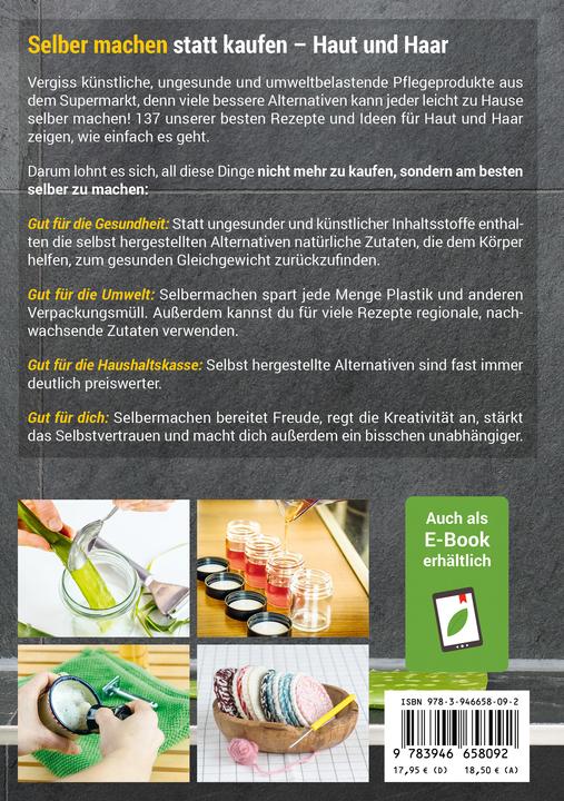 Immagine prodotto Selber machen statt kaufen - Haut und Haar (Tedesco, casa editrice smarticular, 2018)