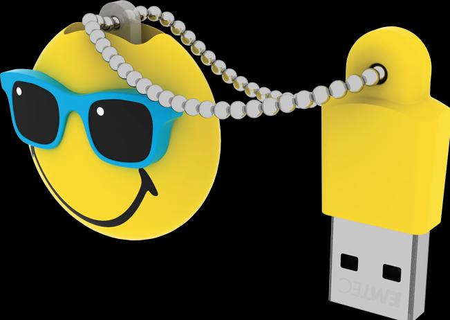 Image du produit Emtec SW108 Mister Hawaii Yellow (16 Go, USB-A)