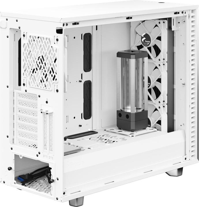 Produktbild Fractal Define 7 White TG Clear Tint (mATX, Mini-ITX, ATX, E-ATX)