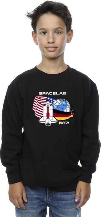 Actual product image Nasa Boys Space Lab Sweatshirt (104)