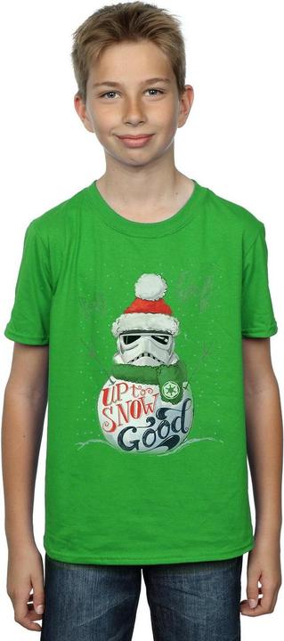 Immagine prodotto Star Wars Stormtrooper Up To Snow Good Maglietta Ragazzi (140, 146)