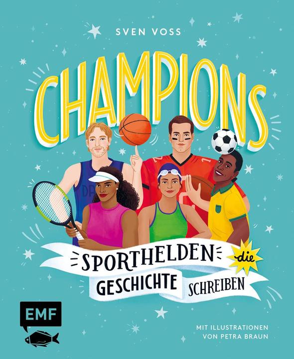 Immagine prodotto Champions – Sporthelden, die Geschichte schreiben (Tedesco, Sven Voss, Petra Brown, 2021)