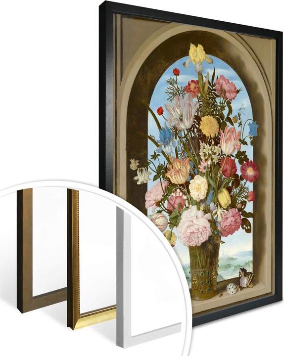 Actual product image Trenddeko Flower vase in a window niche (30 x 40 cm)