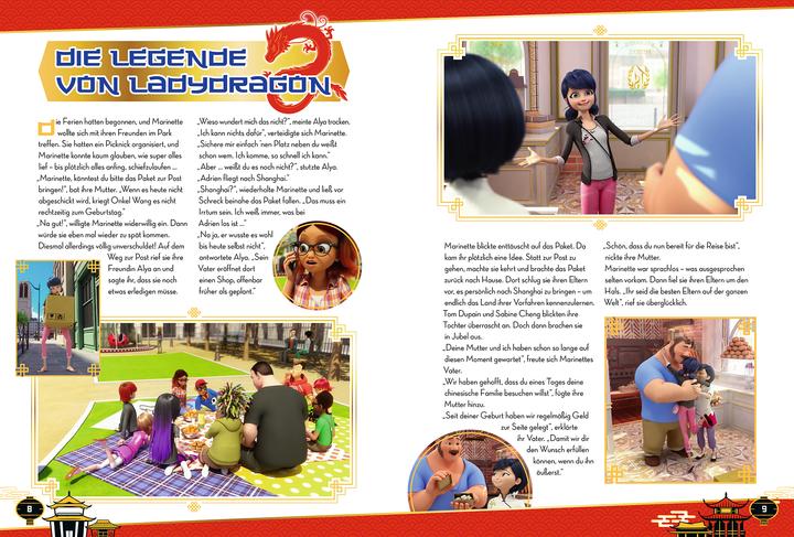 Actual product image Panini Miraculous: Ladybug und Cat Noir in Shanghai (German, Claudia weber, 2021)
