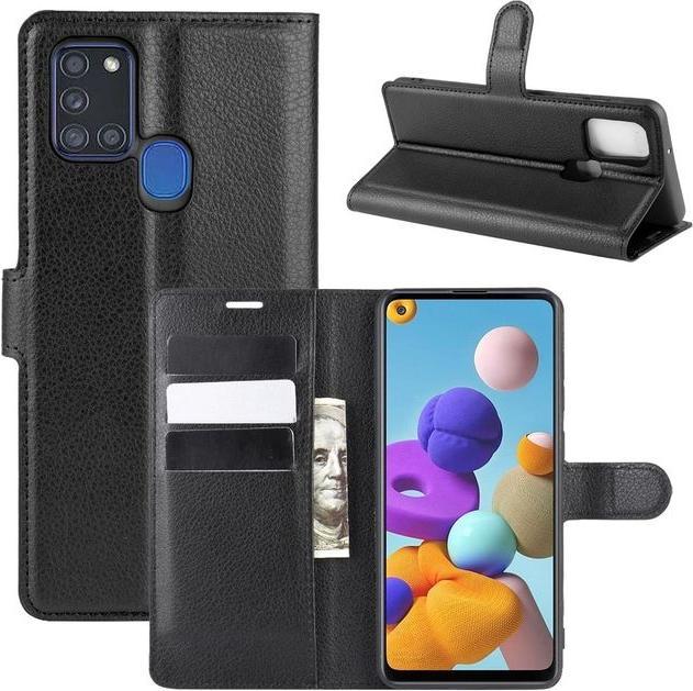 Immagine prodotto MU Classic Serie di copertine per libri in pelle Litchi (Samsung Galaxy A21s)