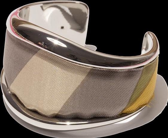 Immagine prodotto MM33 Bangle con stampa astratta (950 Platino)
