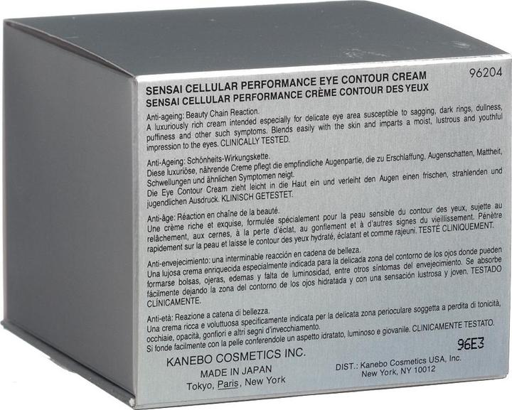 Produktbild Sensai Eye Contour (Crème, 15 ml, Tag + Nacht)