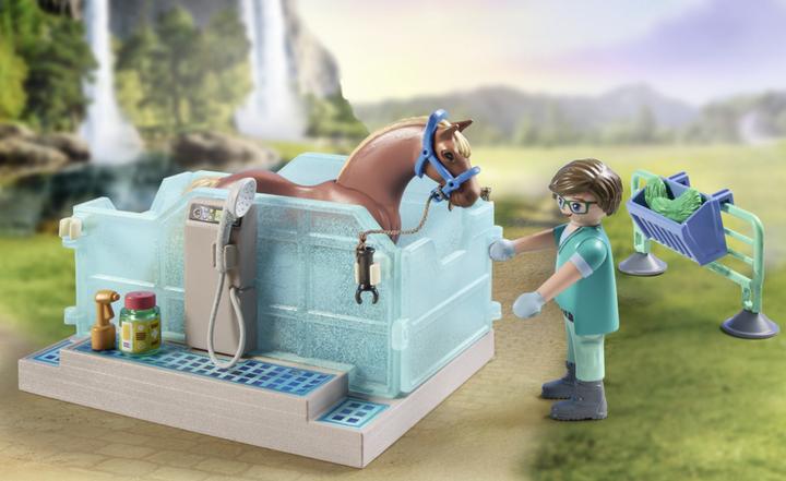 Produktbild Playmobil Amelia & Whisper mit Pferdebox (71353, Playmobil Horses of Waterfall)
