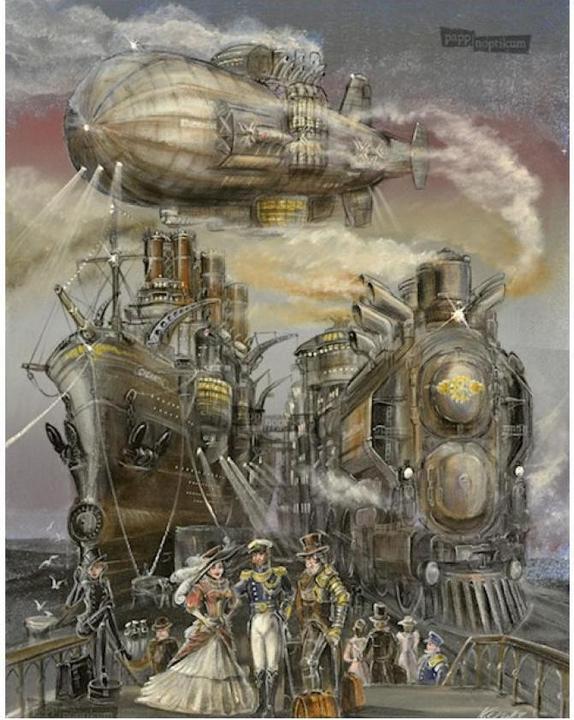 Actual product image Pappnoptikum 2016 - The Great Steam Race - Steampunk (Advent Calendar)