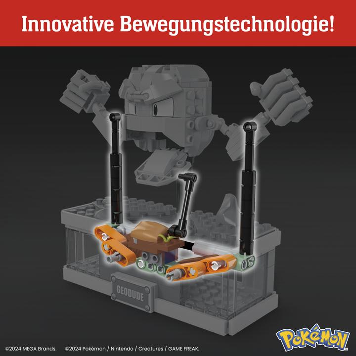 Produktbild MEGA Pokémon Mini Motion Kleinstein bewegliches Bauset (Multicolor)