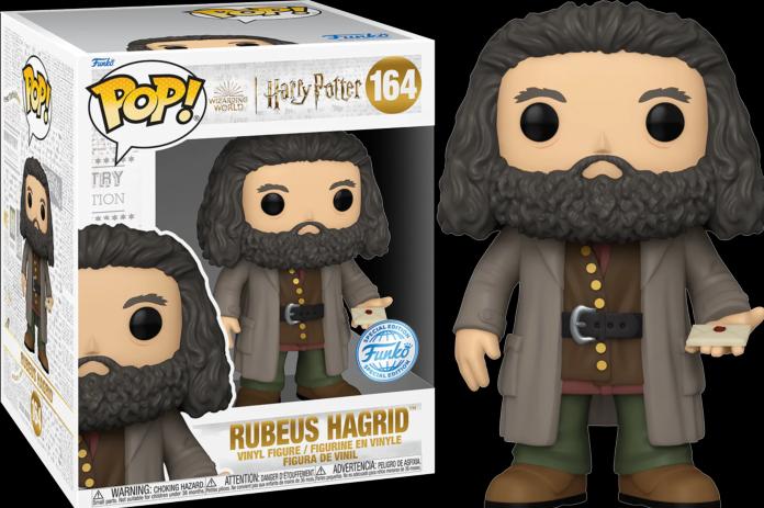 Actual product image Funko POP! Harry Potter Rubeus Hagrid (Letter) 15cm Exclusive