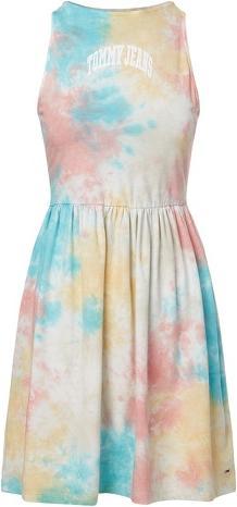Tommy Hilfiger Tjw Damen Multi Tie Dye Skakter Kleid (XS)