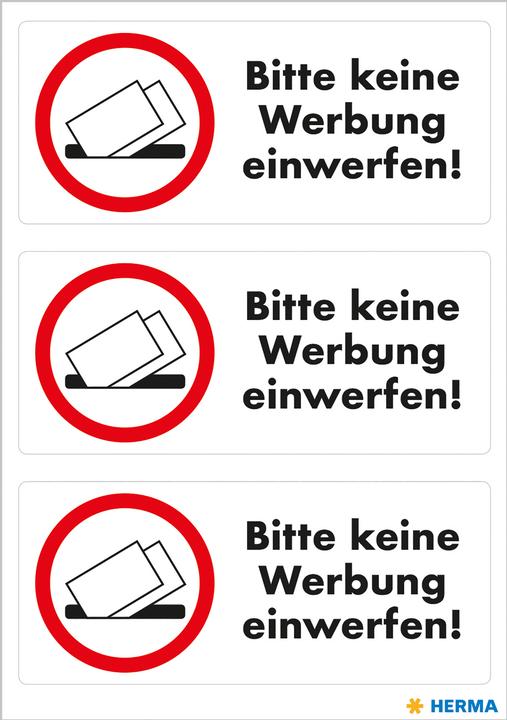 Energie-Label HERMA Hinweisetiketten