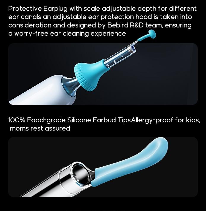 Actual product image Bebird Otoskop mit Ohrreinigungskamera