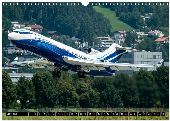 Produktbild :Flugzeugkalender (Wandkalender (A3, Deutsch)