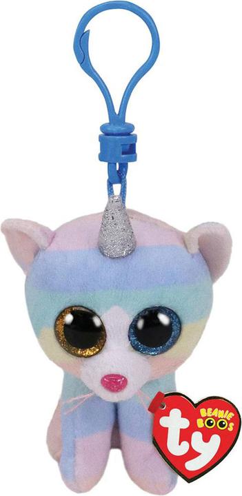 Ty Beanie Boos Clip Heather Cat