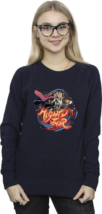 Immagine prodotto Thor Love And Thunder Mighty Thor Swirl Felpa Donna (S)