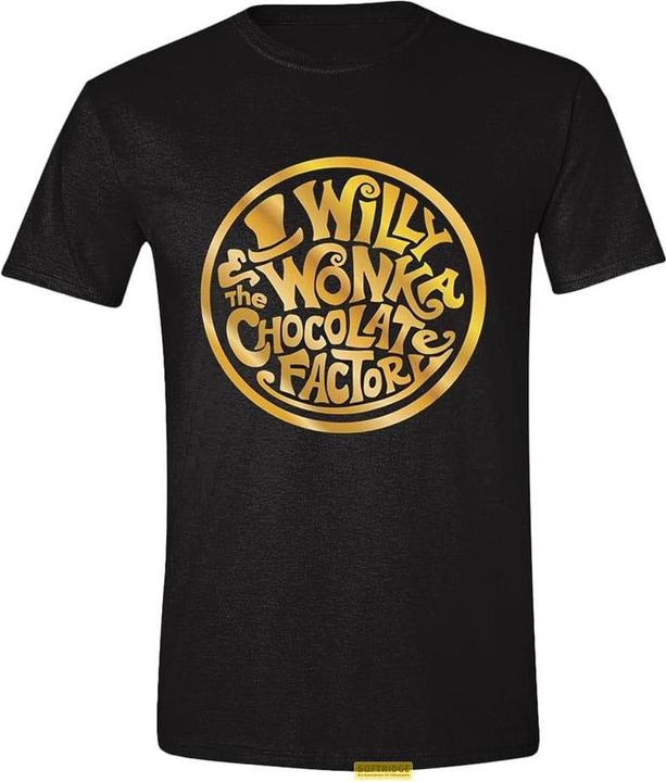 Death Note Charlie und die Schokoladenfabrik T-Shirt Factory Logo Grösse Kids XL (XL)