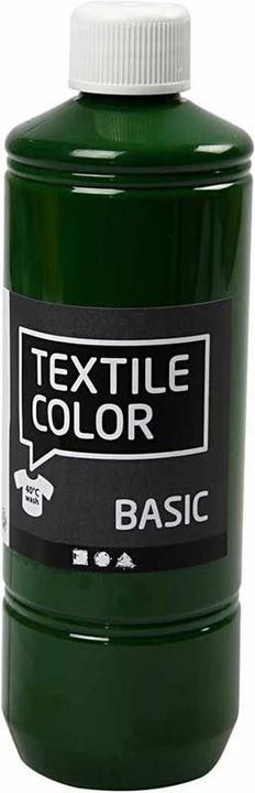 Actual product image Creativ Company Textielverf - Grass Groen, 500ml (Grass green, 500 ml)
