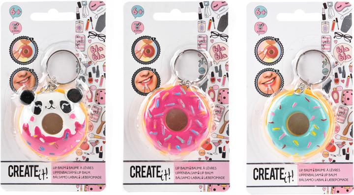 Create It! Schaffe es. Schlüsselanhänger Donut mit Lippenbalsam