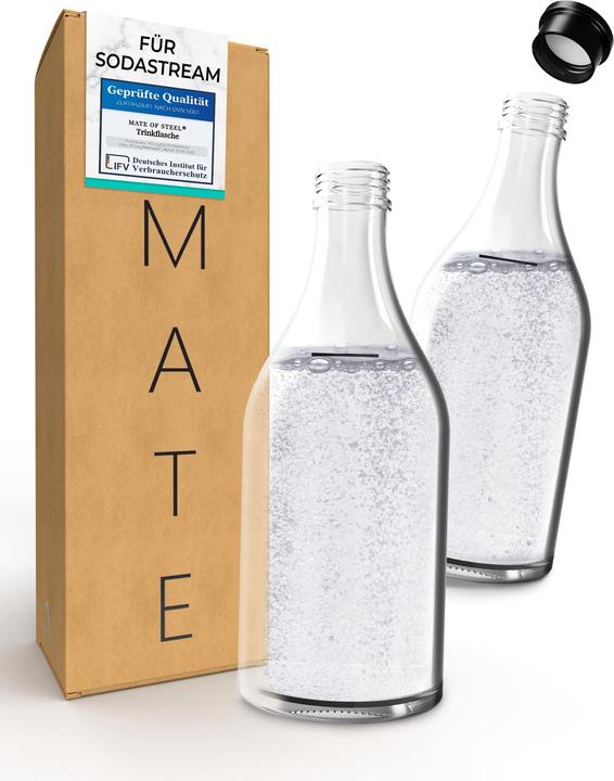 Produktbild Mate of Steel Glas Flasche