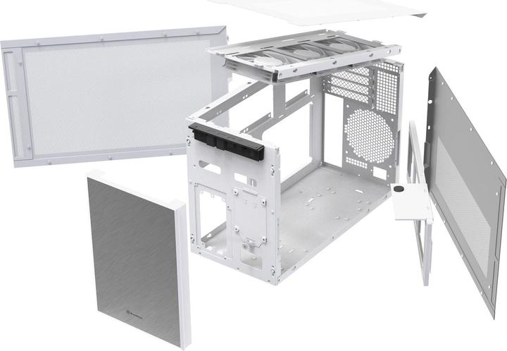Actual product image Silverstone SST-SG17W (white) (mATX, Mini-ITX, Mini-DTX)
