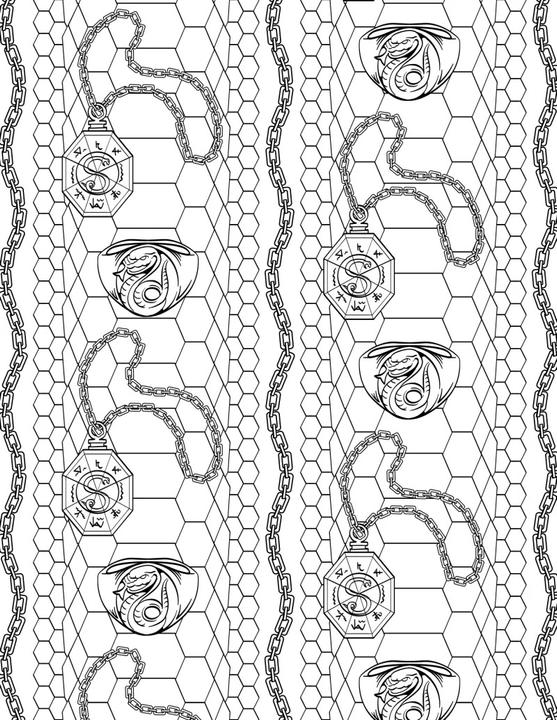 Actual product image Panini From the Harry Potter films: The Official Colouring Book: Slytherin