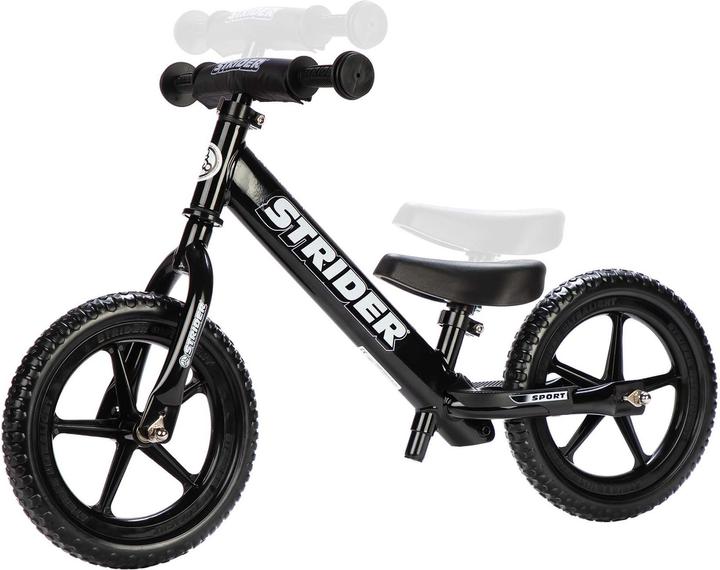 Actual product image Strider Pedal bike 12 Sport Black (12")