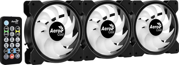 Produktbild AeroCool Saturn 12F ARGB Pro Hauptplatine Ventilator (120 mm, 3 x)