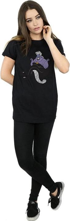 Actual product image The Little Mermaid Womens/Ladies Ursula Cotton Boyfriend T-Shirt (M)