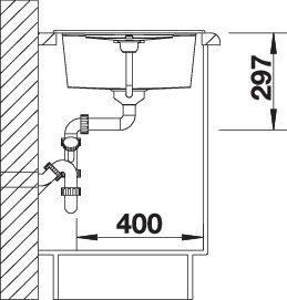 Productafbeelding Blanco METRA 45 S (78 cm, 50 cm)