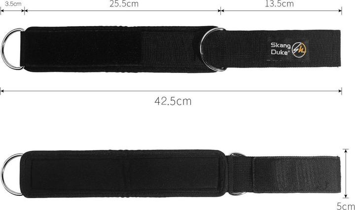 Actual product image JTI 2x Ankle strap, Gym - Black