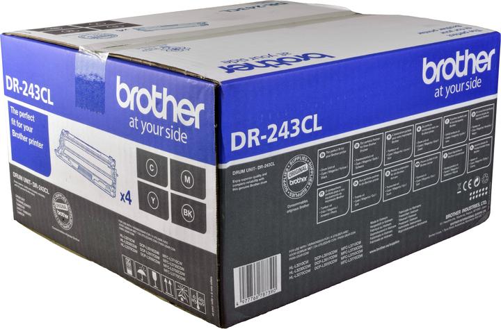 Actual product image Brother DR-243CL (M, FC, Y, C)