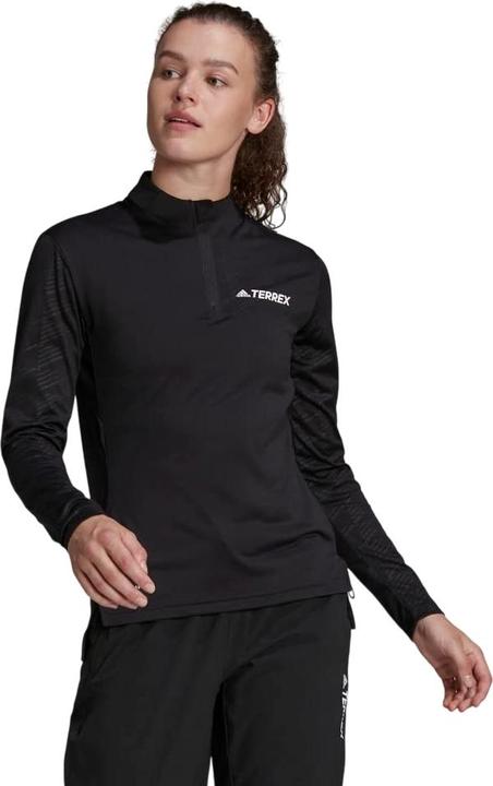 Immagine prodotto adidas Terrex Multi Top Mezza Cerniera Manica Lunga Donna (32 D)