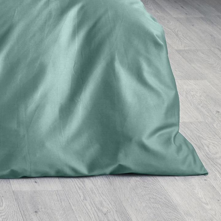 Actual product image Traumschlaf Uni (Bedding set, 155x220 cm + 80x80 cm)
