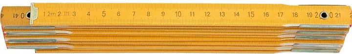 Image du produit Toya Ruban de masquage pliable 2 m bois jaune