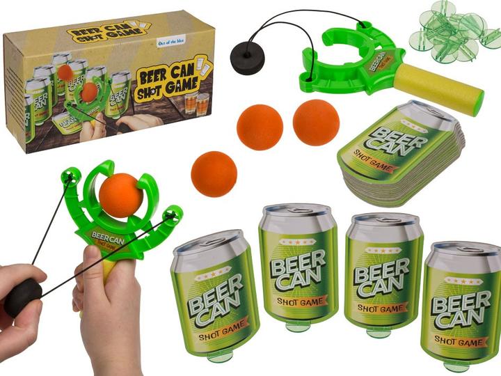 Actual product image Magni Shooting beer cans drinking game