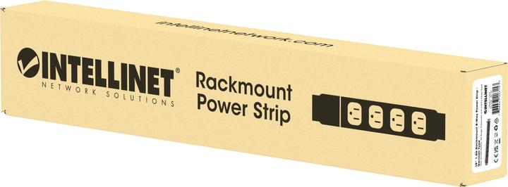 Actual product image Intellinet 8-way 48.30cm (19") power strip (8 x, 3 m)
