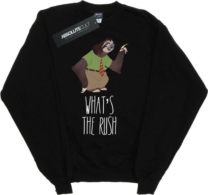 Actual product image Disney Girls Zootropolis What's The Rush Sweatshirt (128)