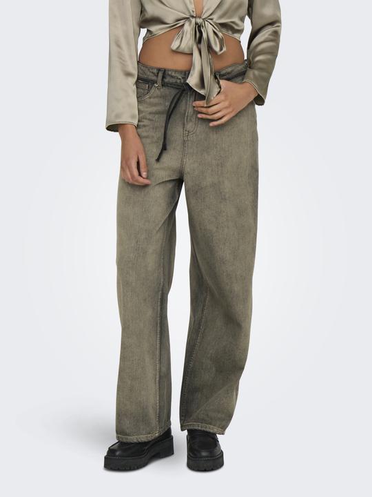 Actual product image Only ONLBLEECKER medium waist loose fit jeans baggy fit jeans (W26/L32)