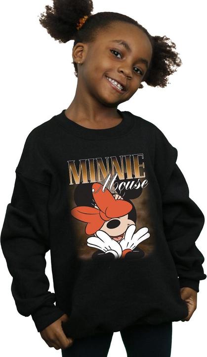 Produktbild Disney Minnie Mouse Bow Montage Sweatshirt Mädchen (152, 158)