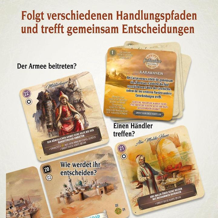Produktbild Kosmos Cartaventura Karawanen (Deutsch)