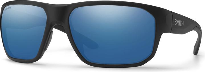 Matte Black, polarized blue mirror