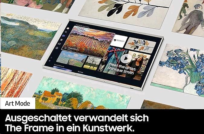 Produktbild Samsung The Frame QE55LS03D (EU) (55", LS03D, QLED, 4K, 2024)