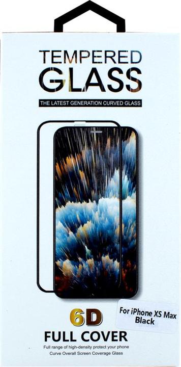 Immagine prodotto cyoo Schermo protettivo in vetro nero 6D - iPhone XS Max