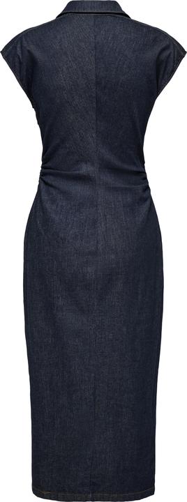 Actual product image Only Onlbabe Capsleeve Midi Dress Dnm Rinse (XS)