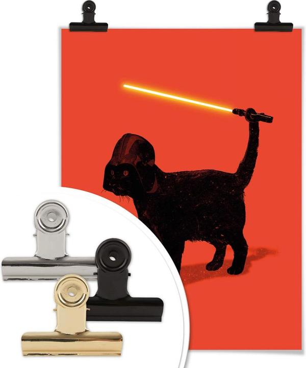 Produktbild Trenddeko Cat Vader (40 x 50 cm)