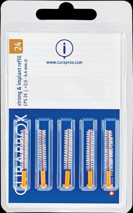Curaprox CPS 24 Implant brush orange 5 pcs. (5 x)